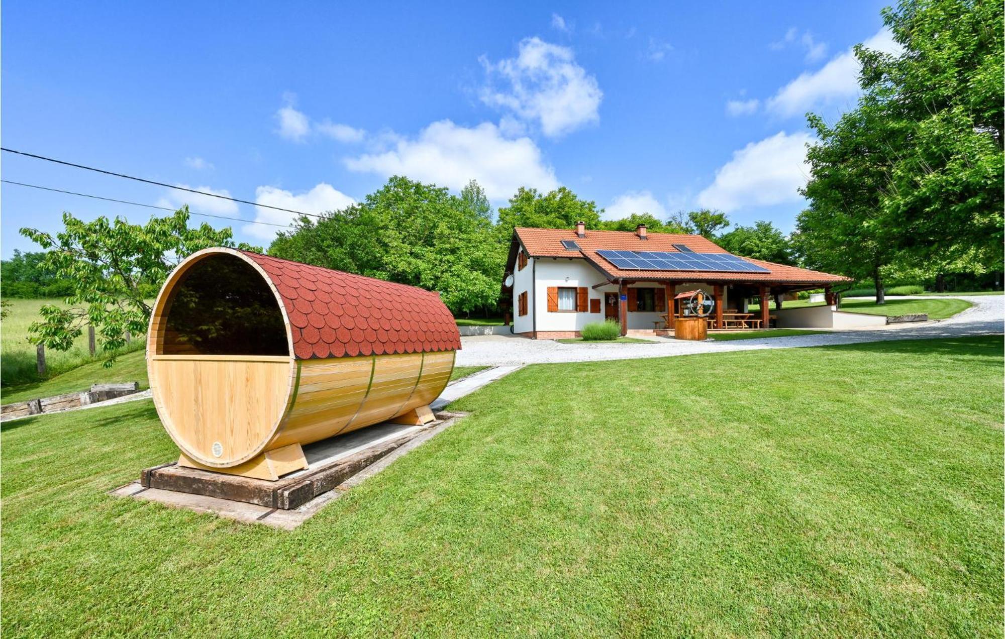 Nice Home In Glina With Sauna Donje Taboriste Экстерьер фото