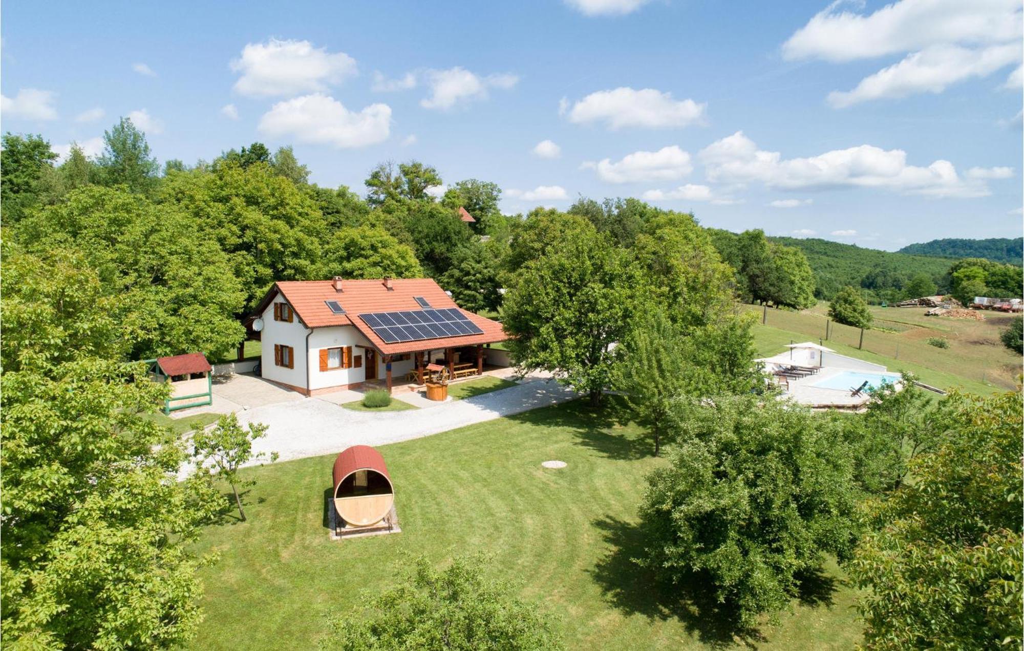Nice Home In Glina With Sauna Donje Taboriste Экстерьер фото